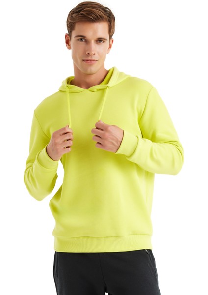 Erkek Sweatshirt 40611 - Yeşil