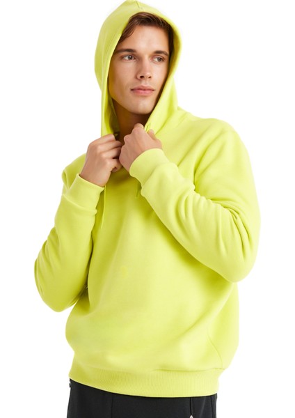 Erkek Sweatshirt 40611 - Yeşil