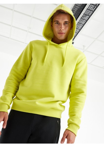 Erkek Sweatshirt 40611 - Yeşil