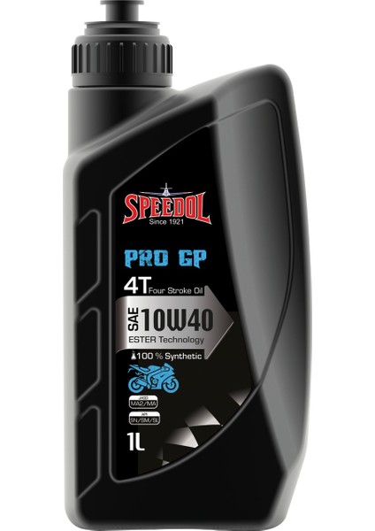 Pro Gp 10W-40 4t Tam Sentetik Motosiklet Yağı 1l