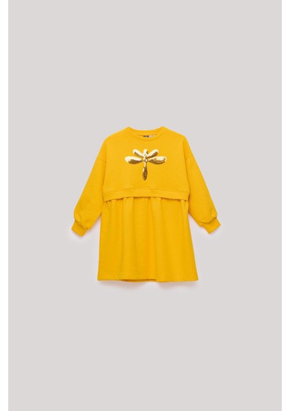 Bg Store Kız Çocuk Hardal Elbise indirimleri