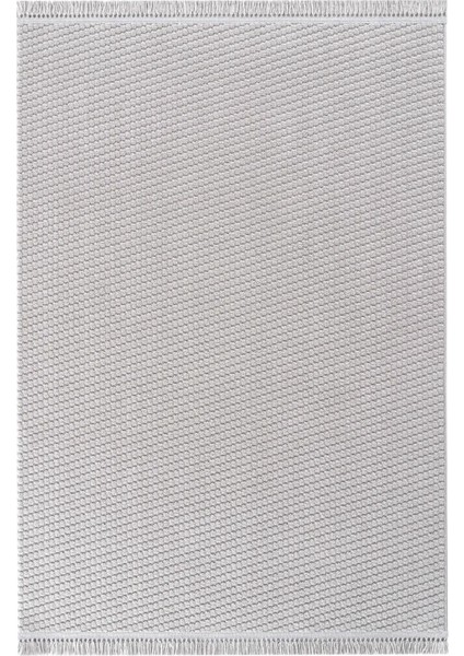 Dizayn 1063 Gri Kaymaz Taban Koridor Halısı Kesme Yolluk Mutfak Halısı Modern Salon Halısı 160 x 250