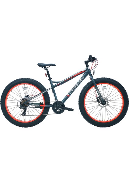 26 Carraro Buffalo 26 432H 21-V Md Mat Antrasıt-Kırmızı-Gümüs