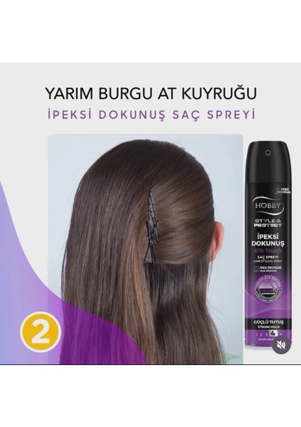 İpeksi Dokunuş Güçlü Tutuş Saç Spreyi 2 x 250 ML