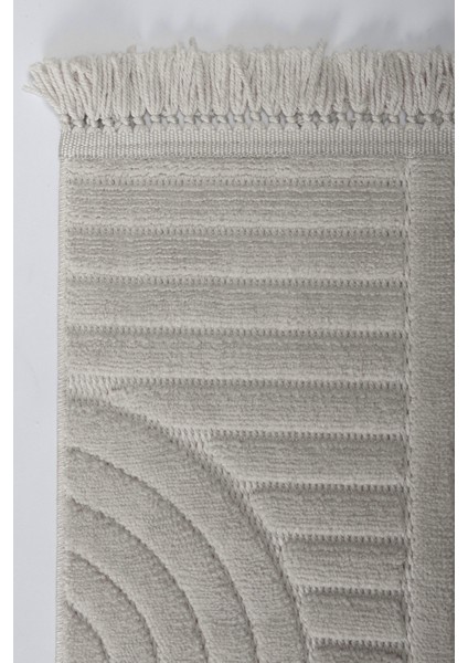 Dizayn 1090 Bej Kaymaz Taban Koridor Halısı Kesme Yolluk Mutfak Halısı Modern Salon Halısı 120 X 180 indirimleri