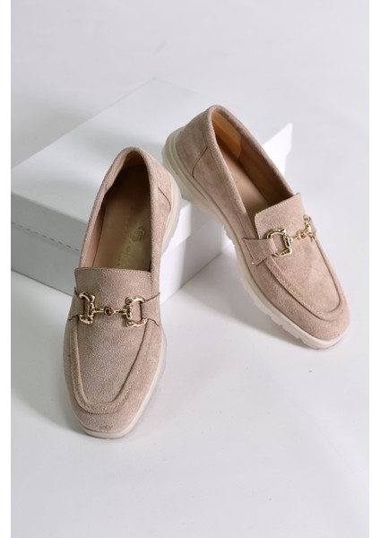 Cleopatra Süet Loafer Ayakkabı