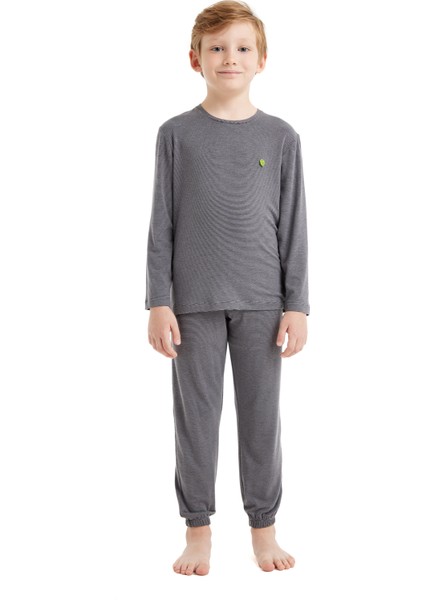 Çocuk Pijama Takımı 60514 - Gri