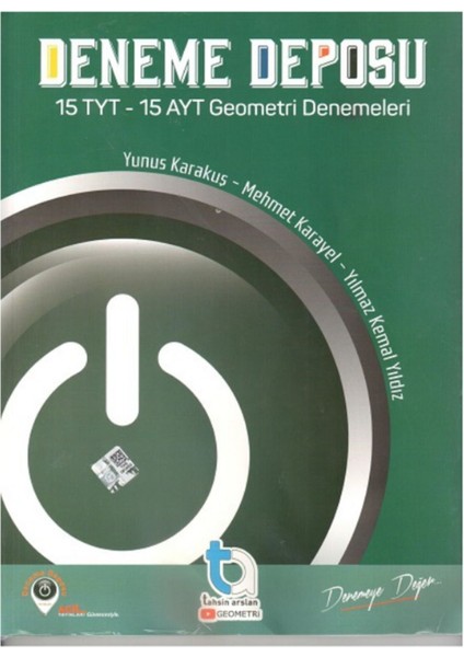 Deneme Deposu TYT AYT Geometri Denemeleri 2024-2025 Güncel