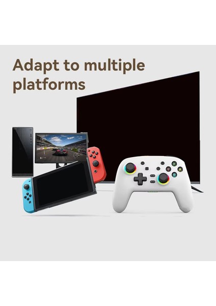 Kablosuz Denetleyicisi Için Uyumlu Gamepad Oled/ Ios Mfı/ Android Joystick
