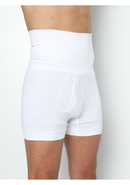 Toparlayıcı Dikişsiz S/M-L/XL-2XL Beden Yüksek Bel Erkek Duble Boxer Korse indirimleri