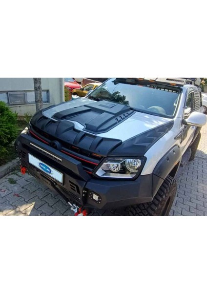 Volkswagen Amarok Dragon Ön Kaput Koruyucu 3 Parça 2010-2021 Arası