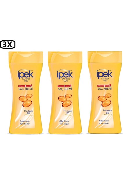 Ipek Saç Kremi Provitamin B5 480 ml x 3 Adet