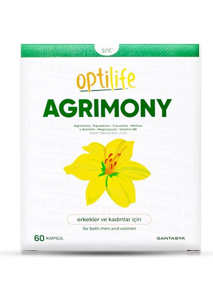 Optilife Agrımony 60 Kapsül