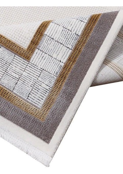 Albina 5430 Gold Çerçeve Desenli Halı modelleri