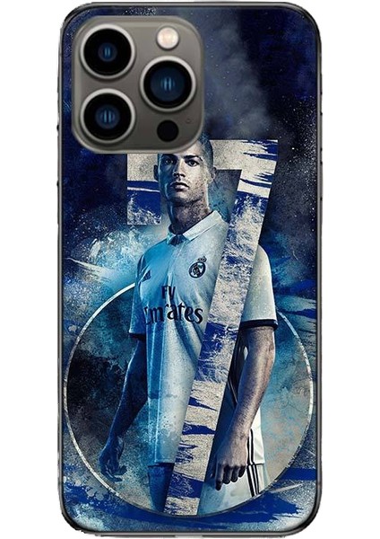 iPhone Cep Telefonu Koruyucu Kapak Ronaldo Arka Plan Yeni Futbol Yıldızı Cep Telefonu Kılıfı (Yurt Dışından)