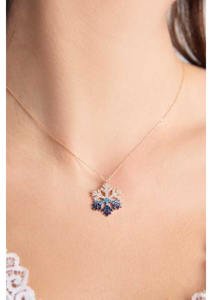 Kar Tanesi Kolye Rose Renk fiyatları