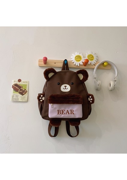 Ayı Tasarımlı Sevimli Karikatür Sırt Çantası (Yurt Dışından) fiyatları