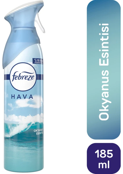 Hava Ferahlatıcı Sprey Oda Kokusu Okyanus Esintisi 185 ml