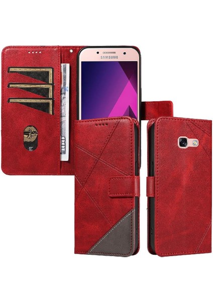 Samsung Galaxy A5 2017 Yüksek Kaliteli Deri Telefon Koruma Için Flip Case (Yurt Dışından)