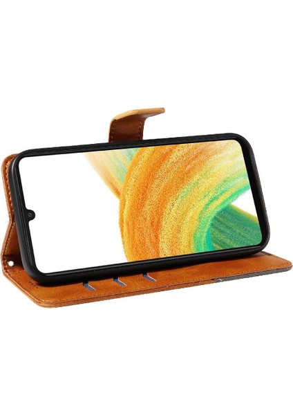 Samsung Galaxy A53 5g Deri Telefon Koruma Kılıfı ve Kart Için Flip Case (Yurt Dışından) fırsatları