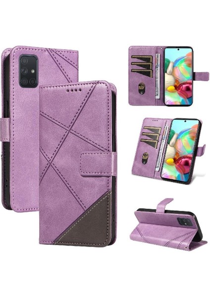 Samsung Galaxy A51 4g Deri Telefon Koruma Çantası ile Flip Case ve (Yurt Dışından)