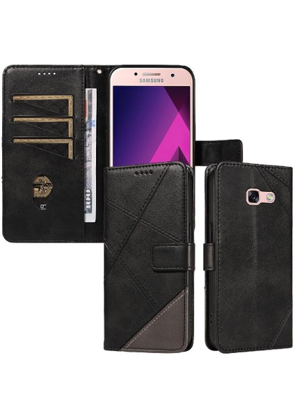 Samsung Galaxy A3 2017 Deri Telefon Koruma Çantası ile Flip Case (Yurt Dışından)