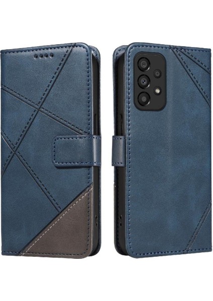 Samsung Galaxy A53 5g Deri Telefon Koruma Kılıfı ve Kart Için Flip Case (Yurt Dışından)
