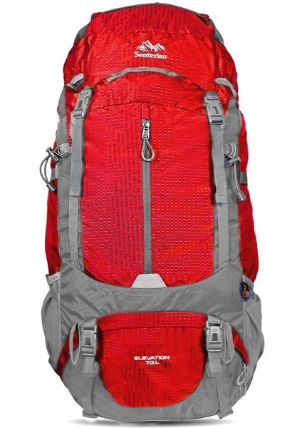 Senterlan Quartu Backpack 70 Litre Sırt Çantası Kırmızı