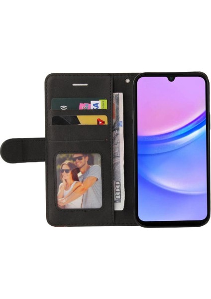 Mellow Shop Samsung Galaxy A16 Için Flip Case 5g Flip Folio Kitap Dikiş Renk ile (Yurt Dışından)