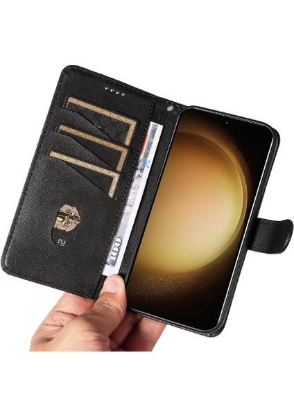 Kredi Kartı Yuvası ile Samsung Galaxy S23 Cüzdan Telefon Kılıfı Için Filp Durumda (Yurt Dışından) fiyatları