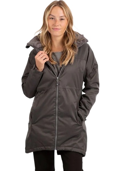 Wintry - Tp75 Kadın Gri Outdoor Ceketi