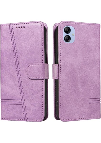 Samsung Galaxy A04E Için Kredi Kartı Yuvası ile Ayrılabilir Siyah (Yurt Dışından)