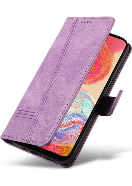 Samsung Galaxy A04E Için Kredi Kartı Yuvası ile Ayrılabilir Siyah (Yurt Dışından) modelleri