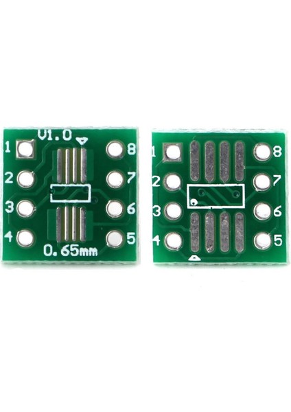 Ssop8 Sop8 Dıp8 Smd Çevirici Pcb Sop8 Ssop8 Tssop8 Ssop Tssop Msop Prototip Deney Kartı Fr4 modelleri