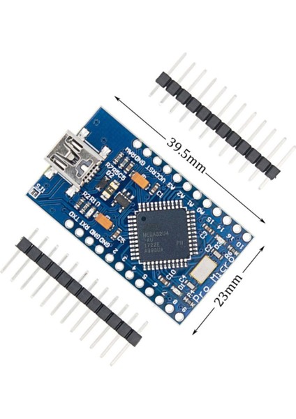 Arduino Pro Micro ATMEGA32U4 Micro USB 5V 16 Mhz Atmel Arduino Geliştirme Kartı Elektronik Devre