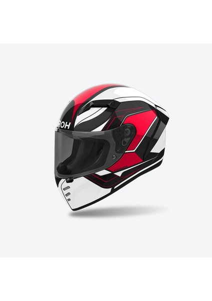 Aıroh Connor Dunk Red Gloss Kask