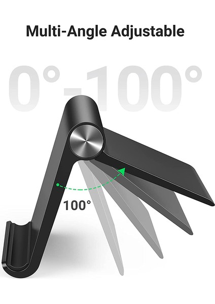 Ugreen 50748 Ayarlanabilir Tablet Standı Katlanır Masa Telefon Standı iPad Pro 11 ile Uyumlu Taşınabilir Telefon Tutucu iPad Mini 6 Air iPhone 13 Pro Max Galaxy S21 - Siyah (Yurt Dışından) fiyatları
