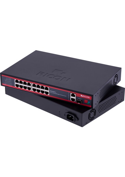 RSB163GEP+U 16 Port-Gigabit Power Over Ethernet Unmanaged Switch