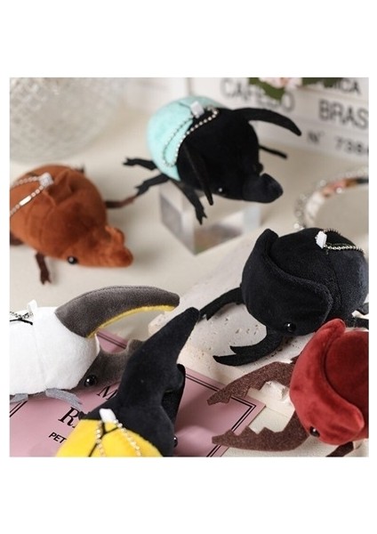 Karikatür Sevimli Beetle Doll Küçük Peluş Bebek (Yurt Dışından)