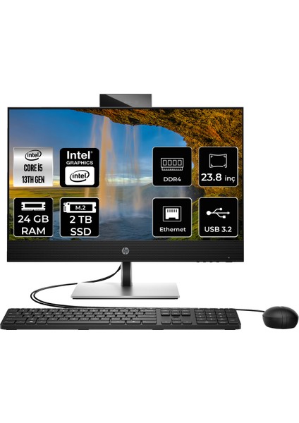 Proone 440 G9 Intel Core I5 13500T 24GB 2tb SSD 23.8" Fhd Fdos All In One Bilgisayar 885F1EAP324