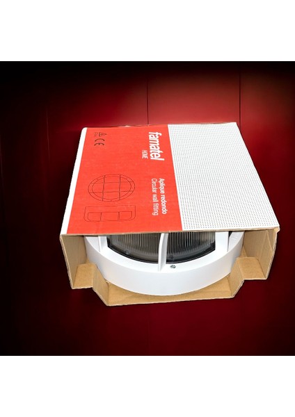 Dış Mekan Apliği Otomatik E-27 Su Geçirmez 210x105 Mm Beyaz fiyatları