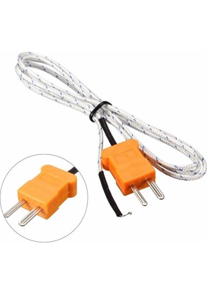 K-Type Tp-01 Thermocouple Sıcaklık Sensörü 1 Metre