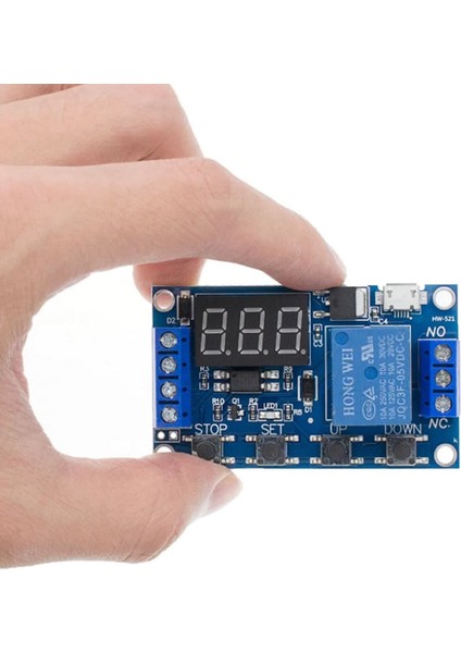 Zamanlayıcı Timer Röle Modül Gecikmeli Başlangıç 3 Hane 7 Segment fiyatları