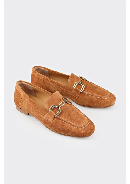 Camel Deri Kadın Loafer fiyatları