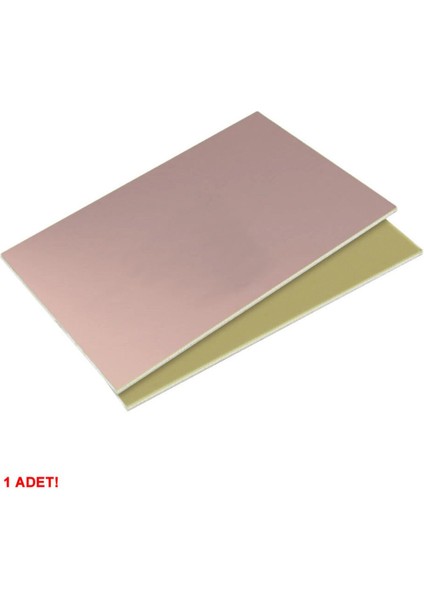 7X10CM Tek Yüz Bakır Plaket Pcb Elektronik Baskı Devre Prototip Test Deney Deneme Kartı Fr4 Levha