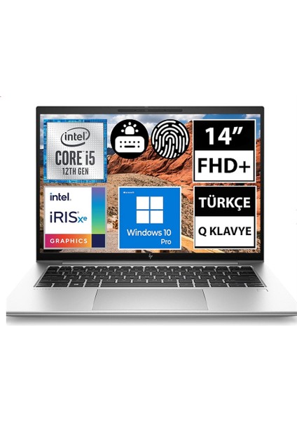 Elitebook 840 G10 81A16EA İ7-1355U 16 GB 512 GB SSD Iris Xe Graphics 14'' Wuxga Freedos