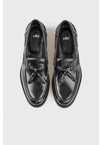 Siyah Deri Kadın Günlük Ayakkabı fırsatları