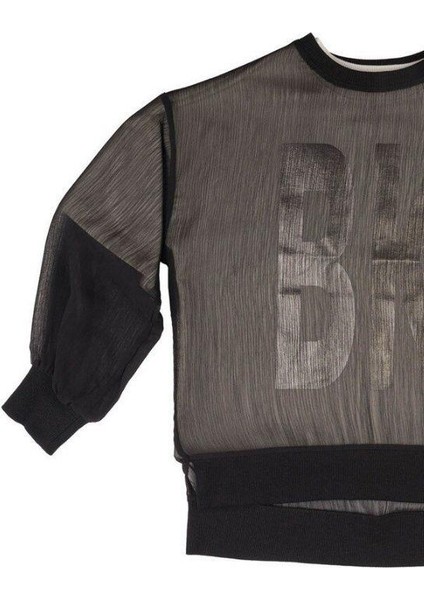 Kız Çocuk Tül Detaylı Ikili Sweatshirt fırsatları