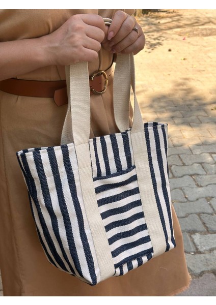 Zebra Bag Kumaş Çanta 30*30*15