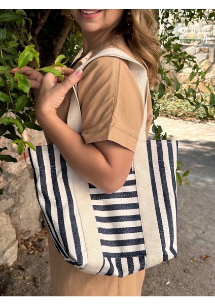 Zebra Bag Kumaş Çanta 30*30*15